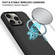iPhone 12 Pro Max Shockproof MagSafe Armor PC Hybrid TPU Phone Case - Black