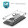 iPhone 12 Pro Max Shockproof TPU + PC Protective Case - Transparent Black
