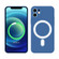 iPhone 12 Pro Max Silicone Full Coverage Shockproof Magsafe Case - Blue