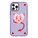 iPhone 12 Pro Max Simple Illustration Pattern Full Coverage Phone Case - Pink Heart