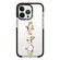 iPhone 12 Pro Max Simple Illustration Pattern Full Coverage Phone Case - Weight Loss Cat A