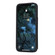 iPhone 12 Pro Max Six Cats Embossing Pattern Protective Case with Holder & Card Slots & Photo Frame - Black