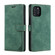 iPhone 12 Pro Max Skin Feel Anti-theft Brush Horizontal Flip Leather Phone Case - Green