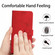 iPhone 12 Pro Max Skin Feel Heart Pattern Leather Phone Case With Lanyard - Red