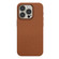 iPhone 12 Pro Max Skin Feel Leather Texture MagSafe Magnetic Phone Case - Brown