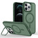 iPhone 12 Pro Max Skin Feel Lens Holder Magsafe Phone Case - Deep Green
