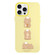 iPhone 12 Pro Max Skin Feeling Jelly TPU Hybrid PC Phone Case - Bread Bear Yellow