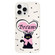 iPhone 12 Pro Max Skin Feeling Jelly TPU Hybrid PC Phone Case - Love Cat White