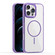 iPhone 12 Pro Max Star Shield Thin Circle MagSafe Phone Case - Purple