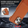 iPhone 12 Pro Max Stitching Cloth PU Shockproof Phone Case - Brown