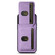 iPhone 12 Pro Max Suteni H02 Litchi Leather Card Wallet Stand Back Phone Case - Purple