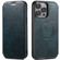iPhone 12 Pro Max Suteni J05 Leather Magnetic Magsafe Phone Case - Blue