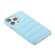 iPhone 12 Pro Max Thick Down Jacket Soft PU Phone Case - Blue