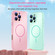 iPhone 12 Pro Max Thin Circle MagSafe Skin-feel AG Glass Phone Case - Purple