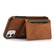 iPhone 12 Pro Max Three-fold Leather Phone Case with Card Slot & Wallet & Holder - Brown