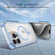 iPhone 12 Pro Max Transparent MagSafe Magnetic Phone Case - Blue