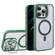 iPhone 12 Pro Max U1 Invisible Lens Holder Acrylic + TPU MagSafe Magnetic Phone Case - Green