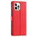 iPhone 12 Pro Max Voltage Ultra-thin Dot Leather Phone Case - Red