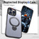 iPhone 12 Pro Max Wing Series Gen2 MagSafe Metal Ring Holder Phone Case - Black