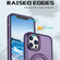 iPhone 12 Pro Max Wing Series MagSafe Magnetic Ring Holder Phone Case - Dark Purple