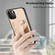 iPhone 12 Pro Max Wristband Kickstand Card Wallet Back Cover Phone Case with Tool Knife - Green