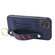 iPhone 12 Pro Max Wristband Wallet Leather Phone Case - Blue