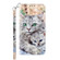 iPhone 12 / 12 Pro 3D Painted Leather Phone Case - Two Loving Cats
