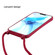 iPhone 12 / 12 Pro Candy Colors TPU Protective Case with Lanyard - Mint Green