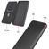 iPhone 12 / 12 Pro Carbon Fiber Texture Horizontal Flip TPU + PC + PU Leather Case with Card Slot - Pink