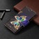 iPhone 12 / 12 Pro Colored Drawing Pattern Zipper Horizontal Flip Leather Case with Holder & Card Slots & Wallet - Big Butterfly