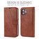 iPhone 12 / 12 Pro Crazy Horse Texture Detachable Magnetic Back Cover Horizontal Flip Leather Case with Holder & Card Slots & Photo Frame & Wallet - Brown