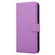 iPhone 12 / 12 Pro Cross Texture Detachable Leather Phone Case - Purple