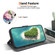iPhone 12 / 12 Pro Crystal Texture Colored Drawing Leather Phone Case - Lotus