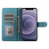 iPhone 12 / 12 Pro Diamond Lattice Leather Flip Phone Case - Green