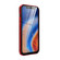 iPhone 12 / 12 Pro Double Sides Tempered Glass Magnetic Adsorption Metal Frame HD Screen Case - Red