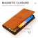 iPhone 12 / 12 Pro Dream Magnetic Suction Business Horizontal Flip PU Leather Case with Holder & Card Slot & Wallet - Brown