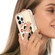 iPhone 12 / 12 Pro Electroplating Dual-side IMD Phone Case with Ring Holder - Lucky Dog