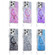 iPhone 12 / 12 Pro Epoxy Glitter MagSafe Magnetic TPU Phone Case - Plum Red
