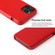 iPhone 12 / 12 Pro Fierre Shann Business Magnetic Horizontal Flip Genuine Leather Case - Red
