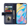 iPhone 12 / 12 Pro GEBEI Top-grain Leather Horizontal Flip Protective Case with Holder & Card Slots & Wallet & Photo Frame - Blue