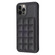 iPhone 12 / 12 Pro Grid Card Slot Holder Phone Case - Black