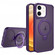 iPhone 12 / 12 Pro Invisible Fulcrum Holder MagSafe Phone Case - Dark Purple