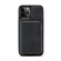 iPhone 12 / 12 Pro JEEHOOD Magnetic Zipper Horizontal Flip Leather Case with Holder & Card Slot & Wallet - Black