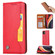 iPhone 12 / 12 Pro Knead Skin Texture Horizontal Flip Leather Case with Photo Frame & Holder & Card Slots & Wallet - Red