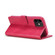 iPhone 12 / 12 Pro LC.IMEEKE Calf Texture Horizontal Flip Leather Case with Holder & Card Slots & Wallet - Red