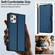 iPhone 12 / 12 Pro LC.IMEEKE L2 Series Detachable Magsafe PU Phone Case with Lanyard - Blue