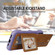 iPhone 12 / 12 Pro Litchi Texture Leather Ring Card Bag Holder Phone Case - Purple