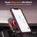 iPhone 12 / 12 Pro MagSafe Magnetic Rotating Holder Phone Case - Wine Red