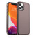 iPhone 12 / 12 Pro Phantom TPU + PC Shockproof Protective Case - Transparent Black