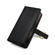 iPhone 12 / 12 Pro POLA Crossbody Chain I-Shape Buckle Sequins Leather Phone Case - Black